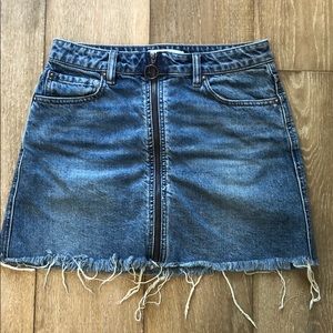 We The Free denim Skirt
